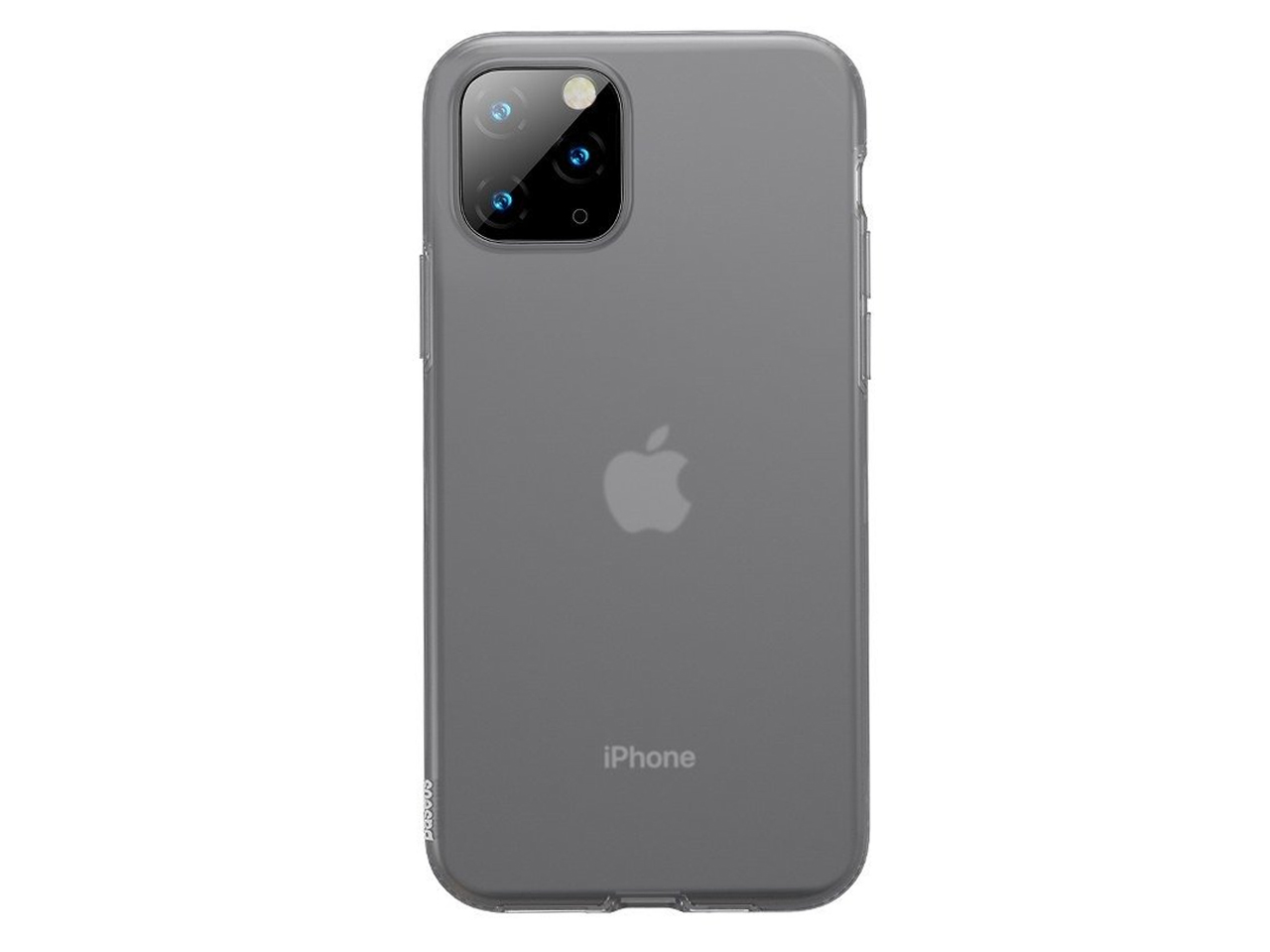 Etui silikonowe Baseus Jelly Liquid Silica Gel Case do iPhone 11 Pro białe