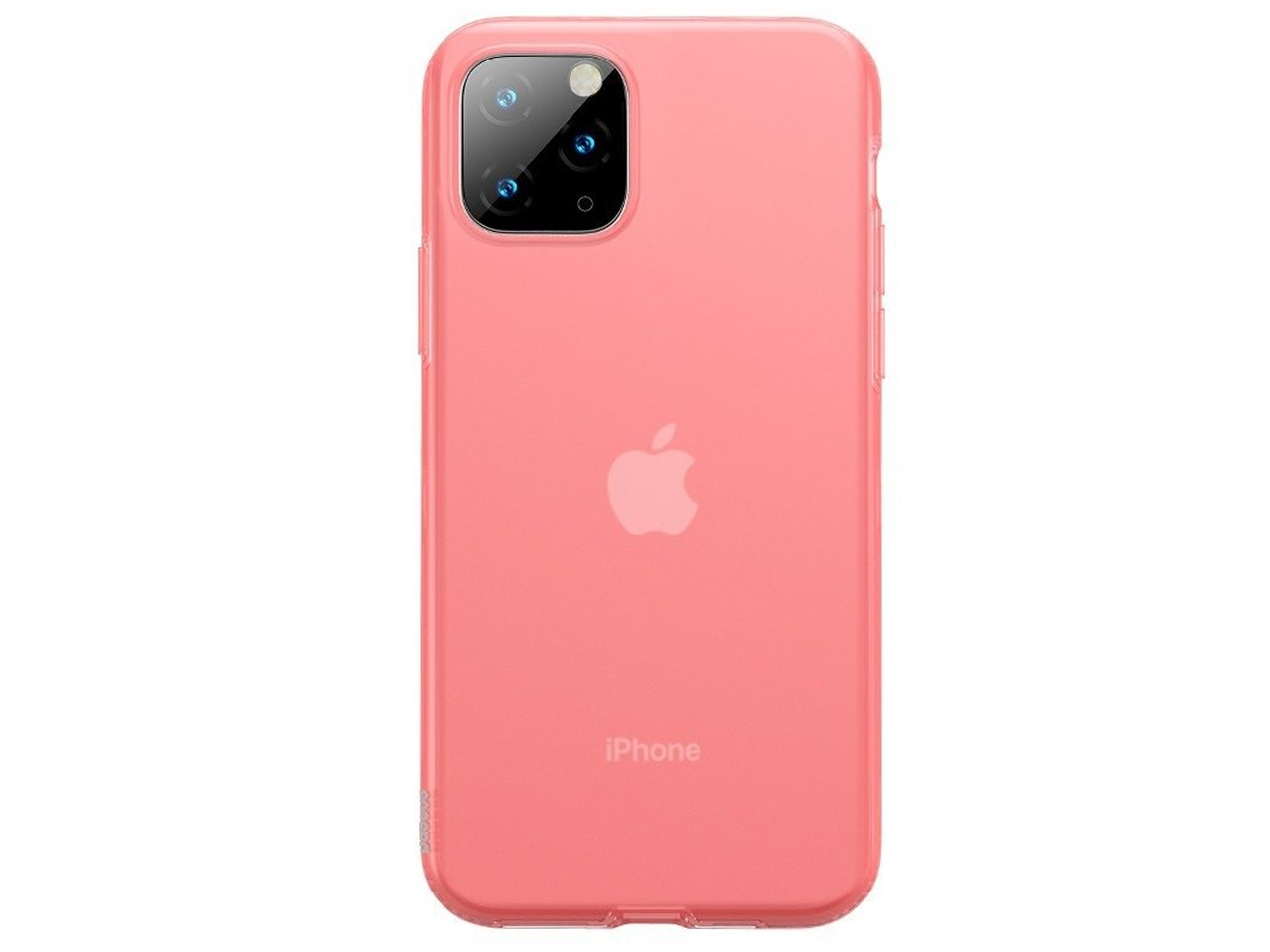 Etui silikonowe Baseus Jelly Liquid Silica Gel Case do iPhone 11 Pro czerwone