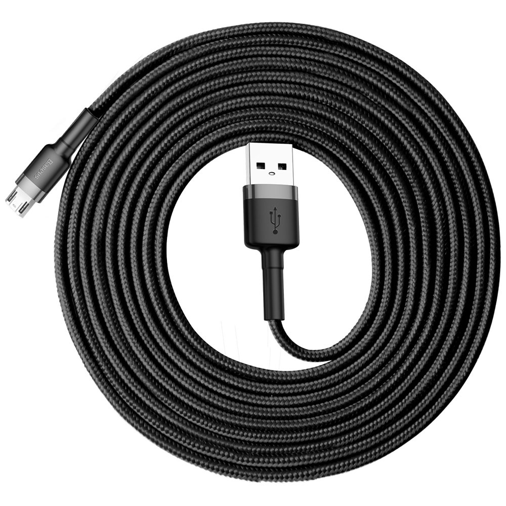 Długi kabel microUSB firmy Baseus 3m