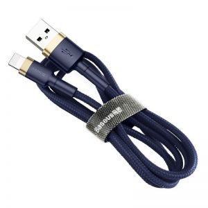 Kabel USB Lightning Baseus Cafule 2.4A 1m oplot