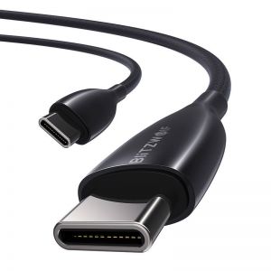 BlitzWolf BW-TC24 Kabel USB-C - USB-C 100W 5A 0.9m