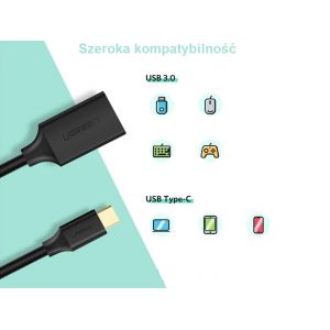 PRZEJŚCIÓWKA ADAPTER OTG USB-C NA USB 3.0