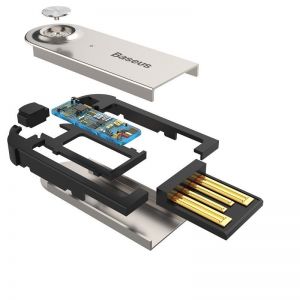 Baseus odbiornik dźwięku Bluetooth adapter AUX USB
