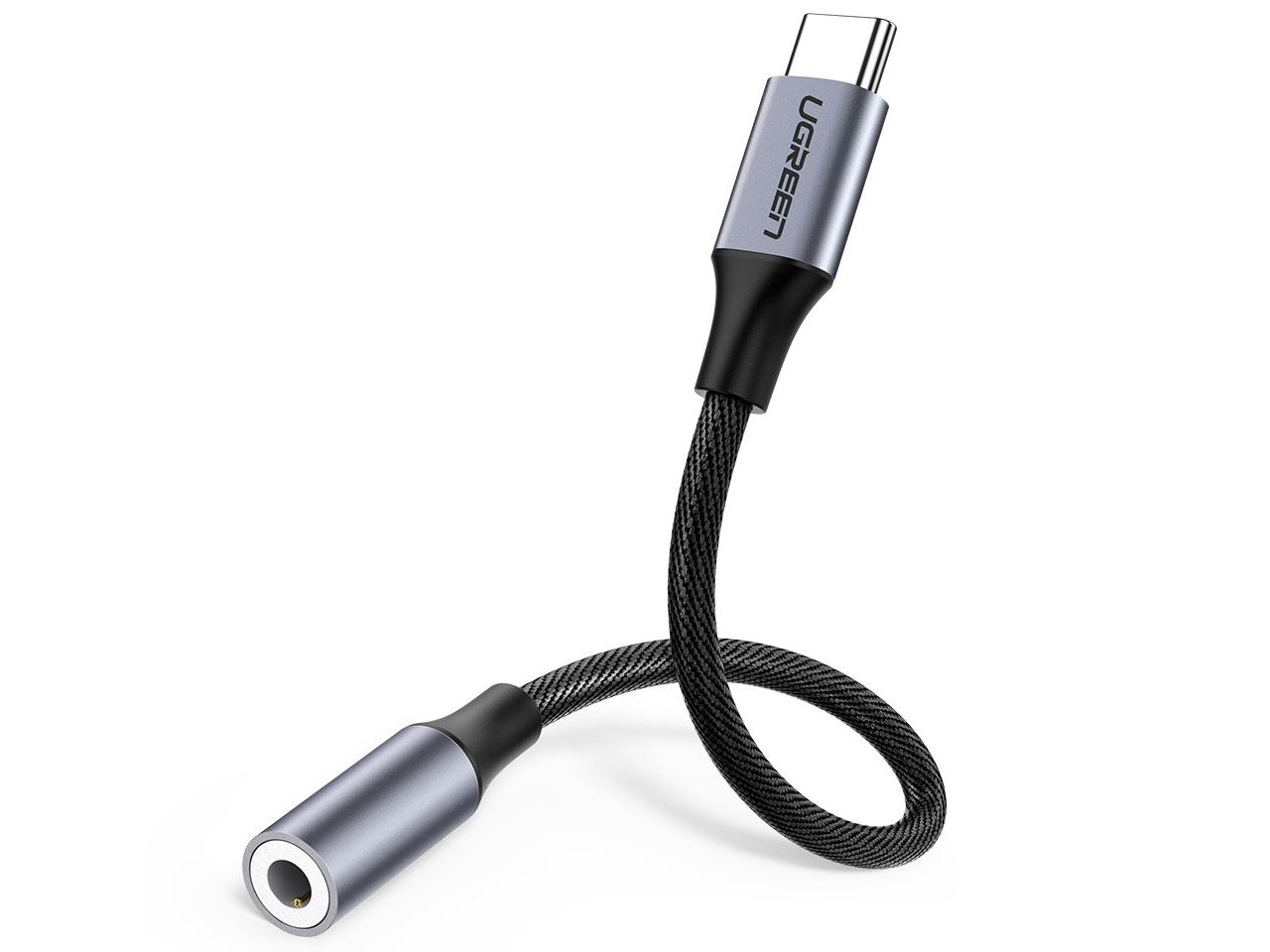 UGREEN Adapter audio USB-C do mini jack 3,5mm