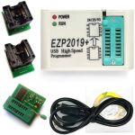 Programator Bios EPROM EZP2019 + przejściówki DIP + Adapter Bios Flash SPI