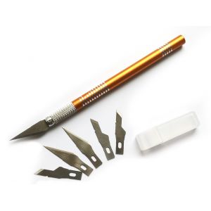 Nóż skalpel precyzyjny serwisowy modelarski metalowy