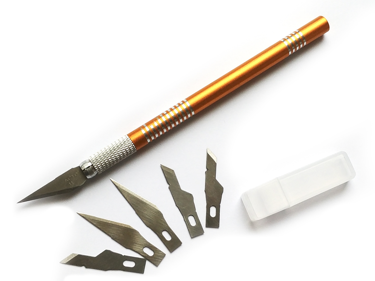 Nóż skalpel precyzyjny serwisowy modelarski metalowy