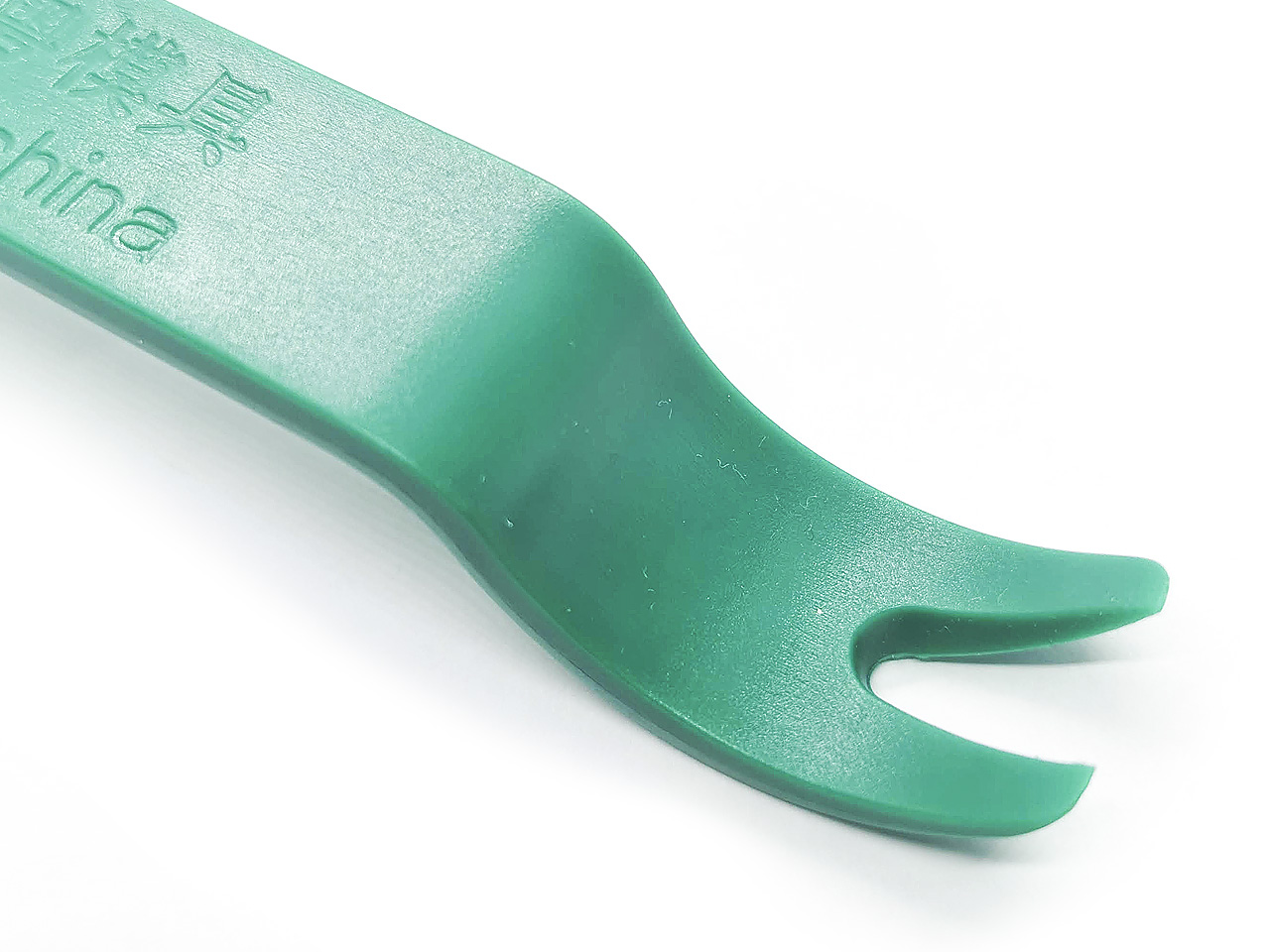  zielony twardego plastiku 2 w 1 łom narzędzie wścibskich otworzyć powłoki narzędzia zestaw z skala linijki Spudger dla iPad, samochód, Tablet PC